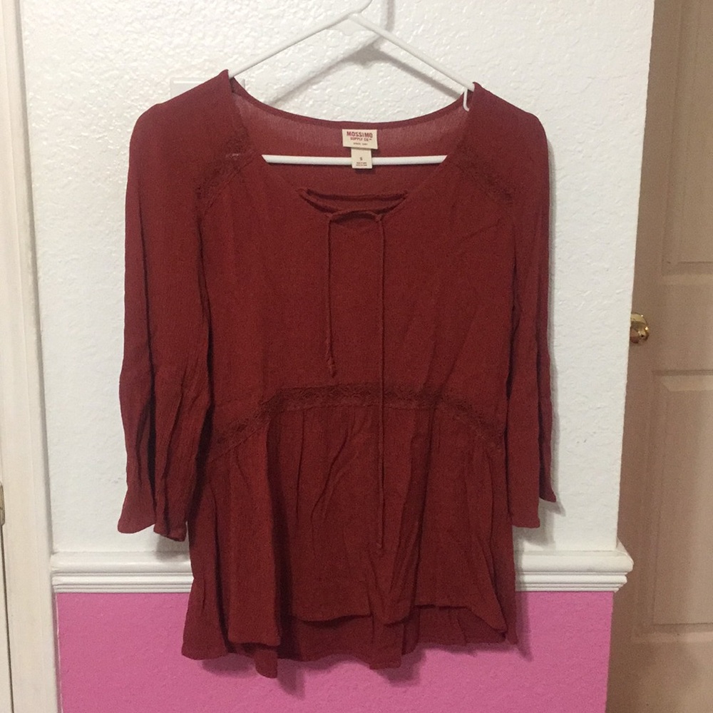 Orange Blouse